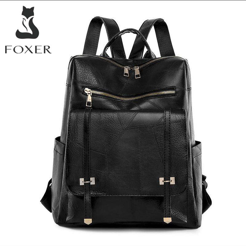 Women Bags Branded - FOXER Marke Mode frauen Reise Rucksack