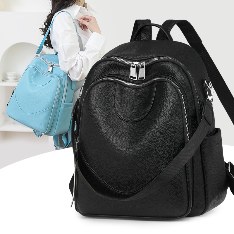Women Bags Ru - Mode Große Kapazität frauen Leder Rucksack
