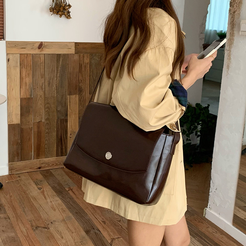 Women Bags On Sale - Cgcbag Vintage lage Kapazität Umhängetasche Frauen