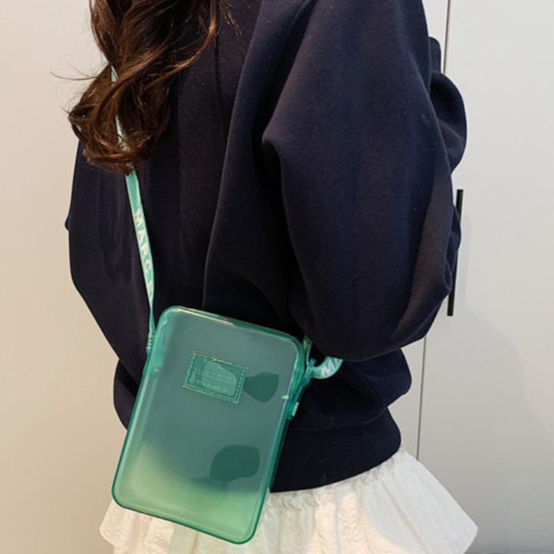 Women'S Bags Handbags - NewFashionable PVC Messenger Bag Transparente Umhängetasche