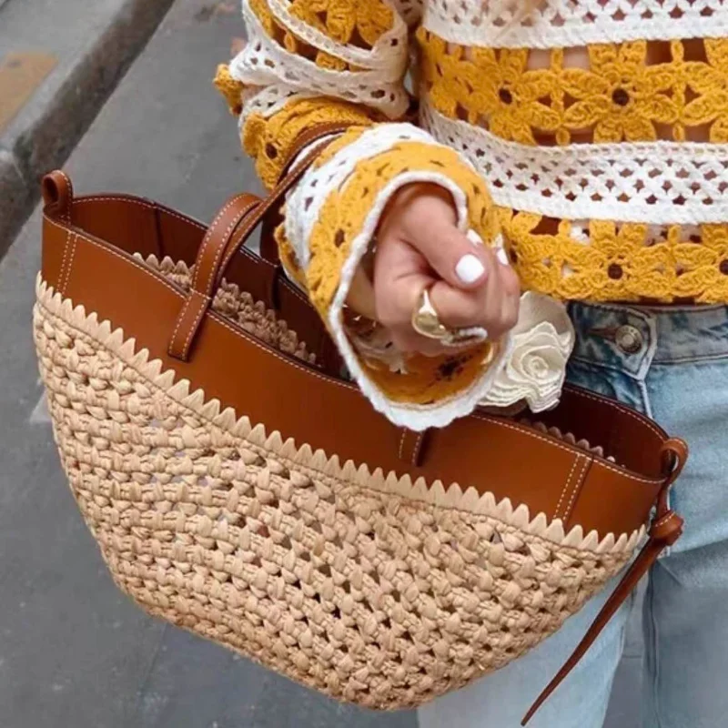 Marke Hohl Woven Strand Tasche – Women'S Raffia Bags Bewertung und Preis