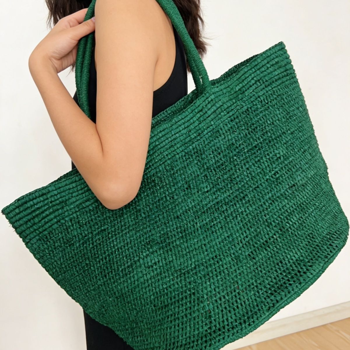 Modische Natürliche Stroh-Raff – Women'S Raffia Bags Bewertung und Preis