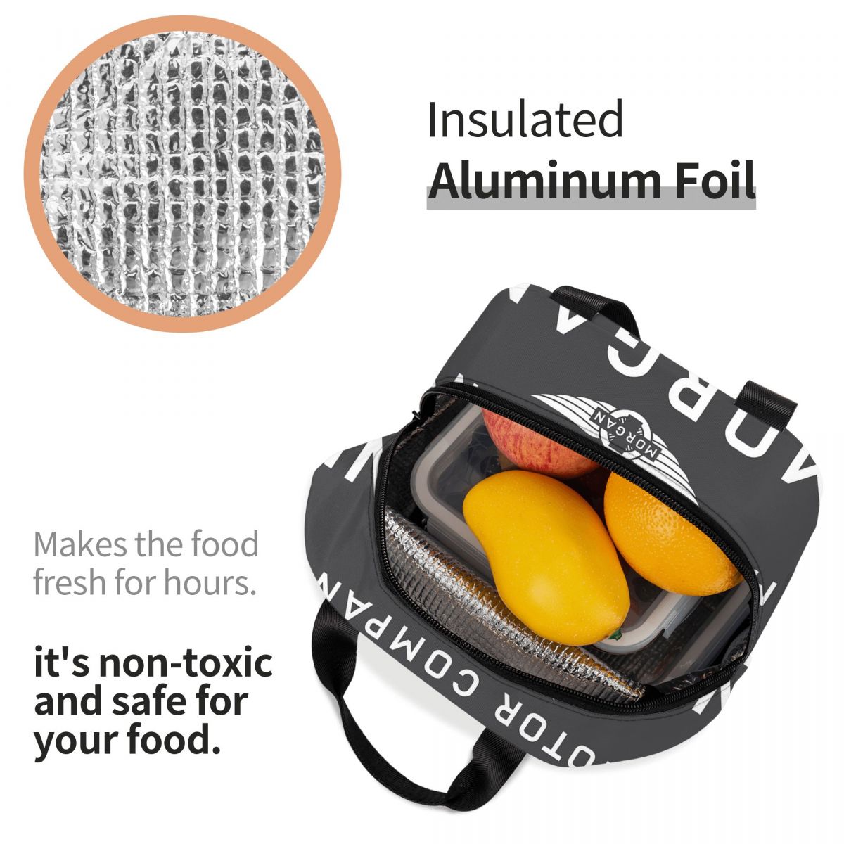 Isolierte Lunchtasche von Morg – Women Bags Company Bewertung und Preis
